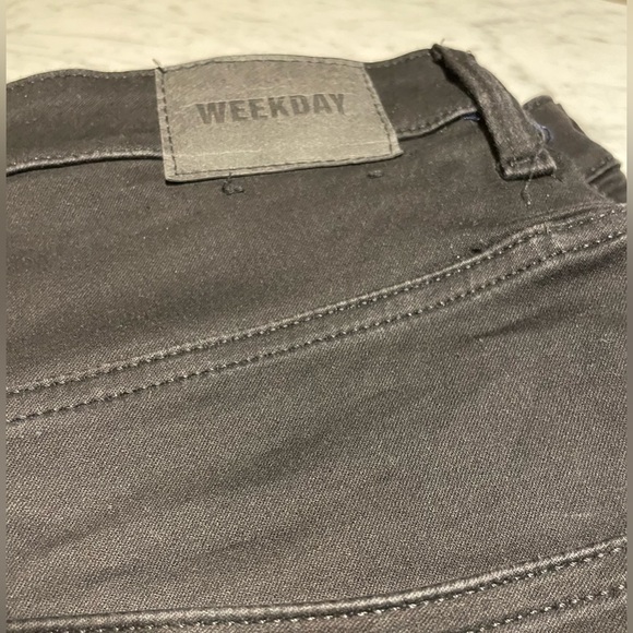 WEEKDAY black skinny denim - Picture 2 of 6